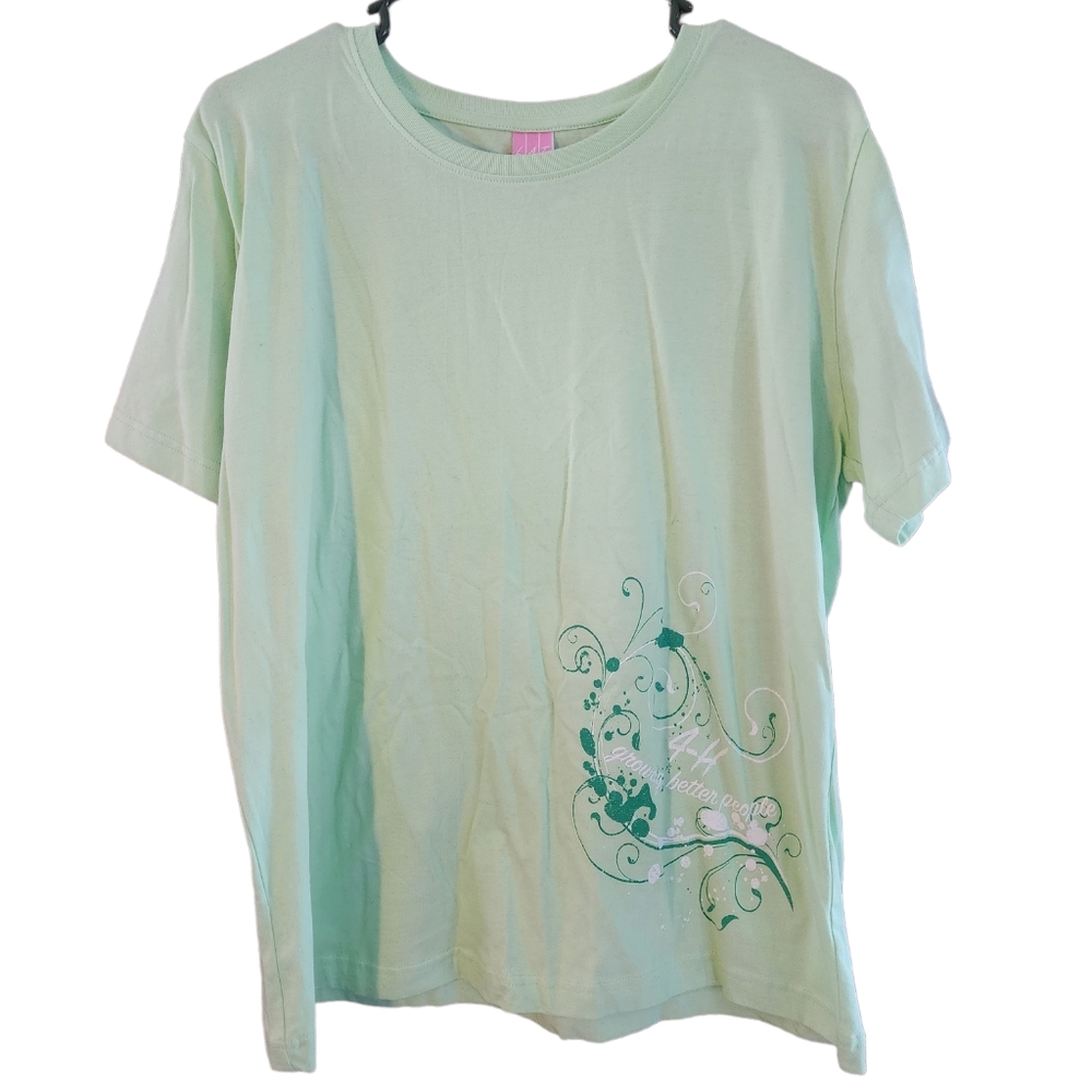 4-H womens tshirt with design